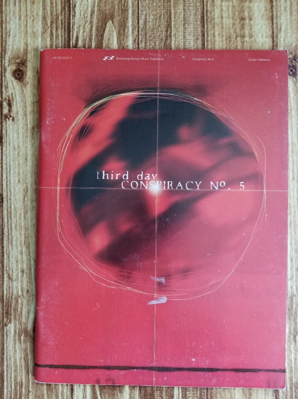 Third Day Conspiracy No. 5 Red Songbook Sheet Music Chord Chart Brentwood Guitar